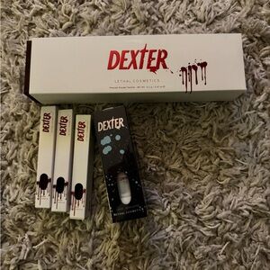 Dexter Lethal Cosmetics Blood Red and Black Set